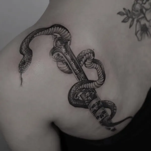 Dragon, 자물쇠, 바이올린, 기타, 열쇠