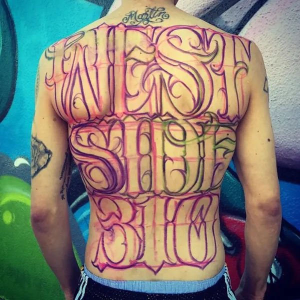 Lettering