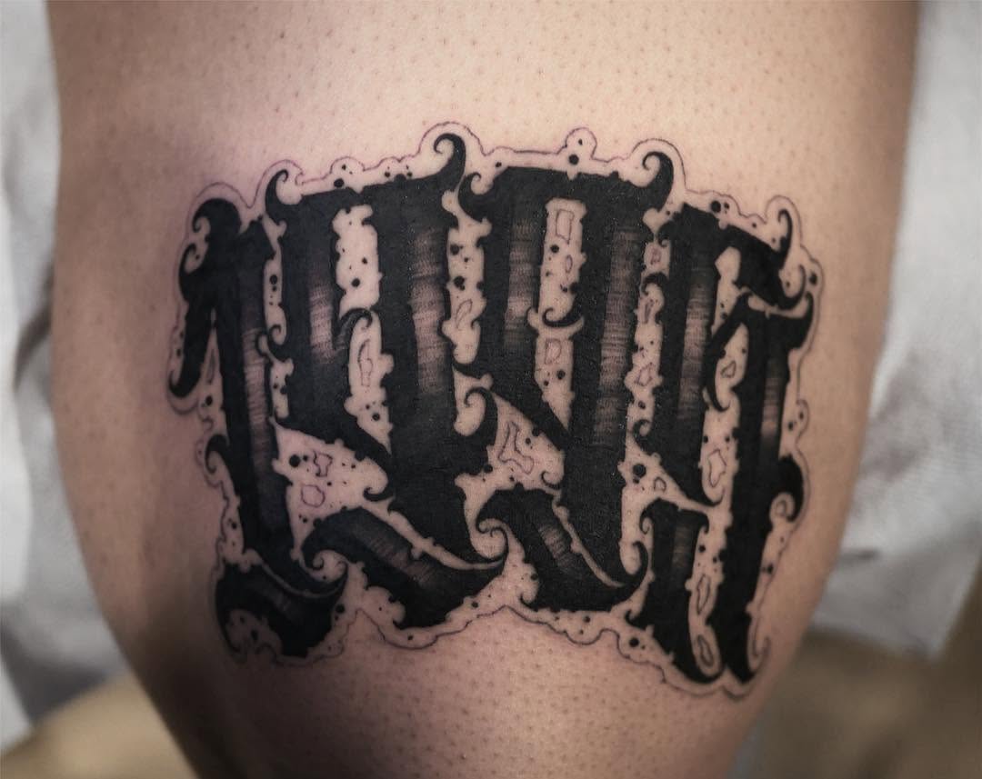 Lettering, 연기, 일본어 레터링