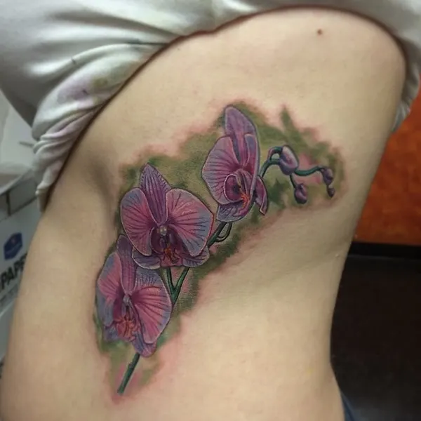 Flower, 백합, 난초