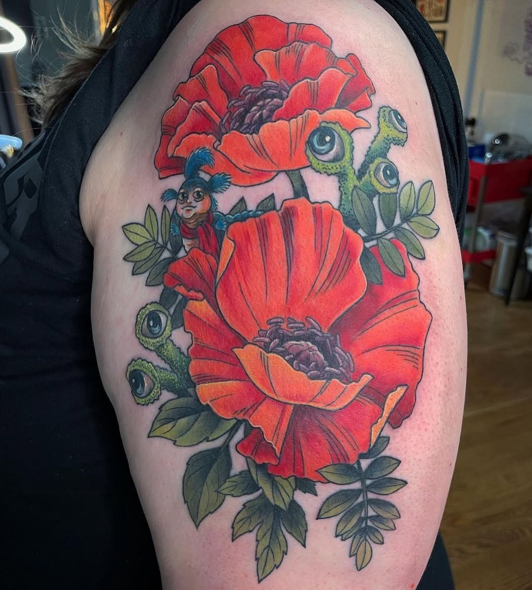 Flower, Rose, 양귀비