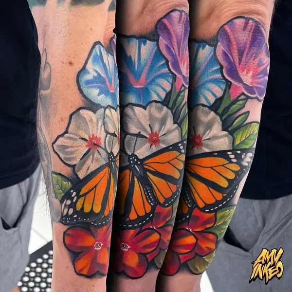 Flower, Animal, Nature