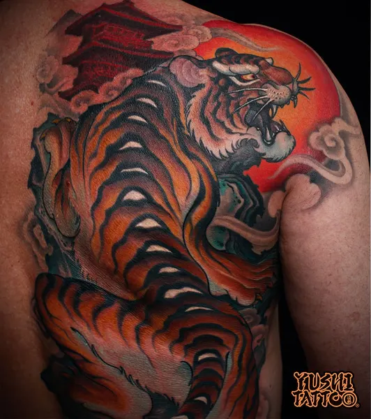 Tiger, 일본 용, 한국 전통