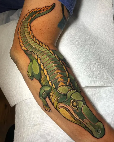 Dragon, 악어