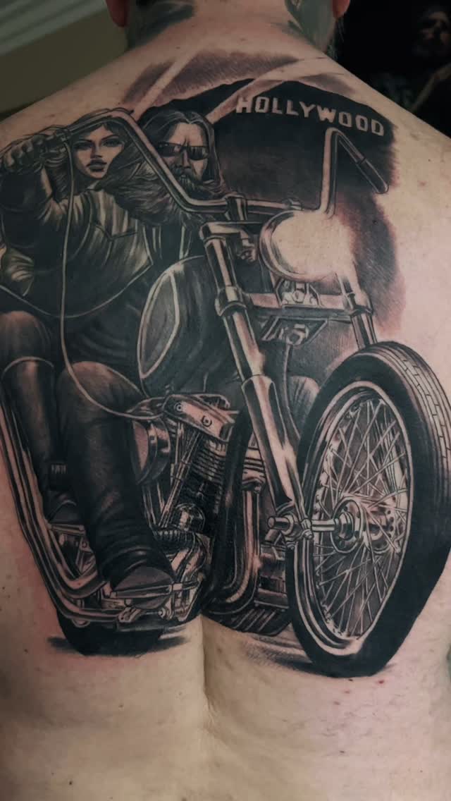 Lettering, 오토바이, 자전거