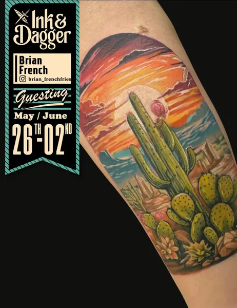 Ink and Dagger Tattoo