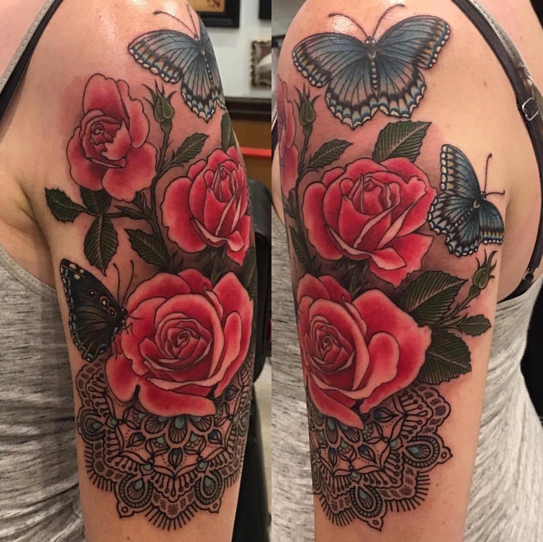 Flower, Rose, Nature, Animal