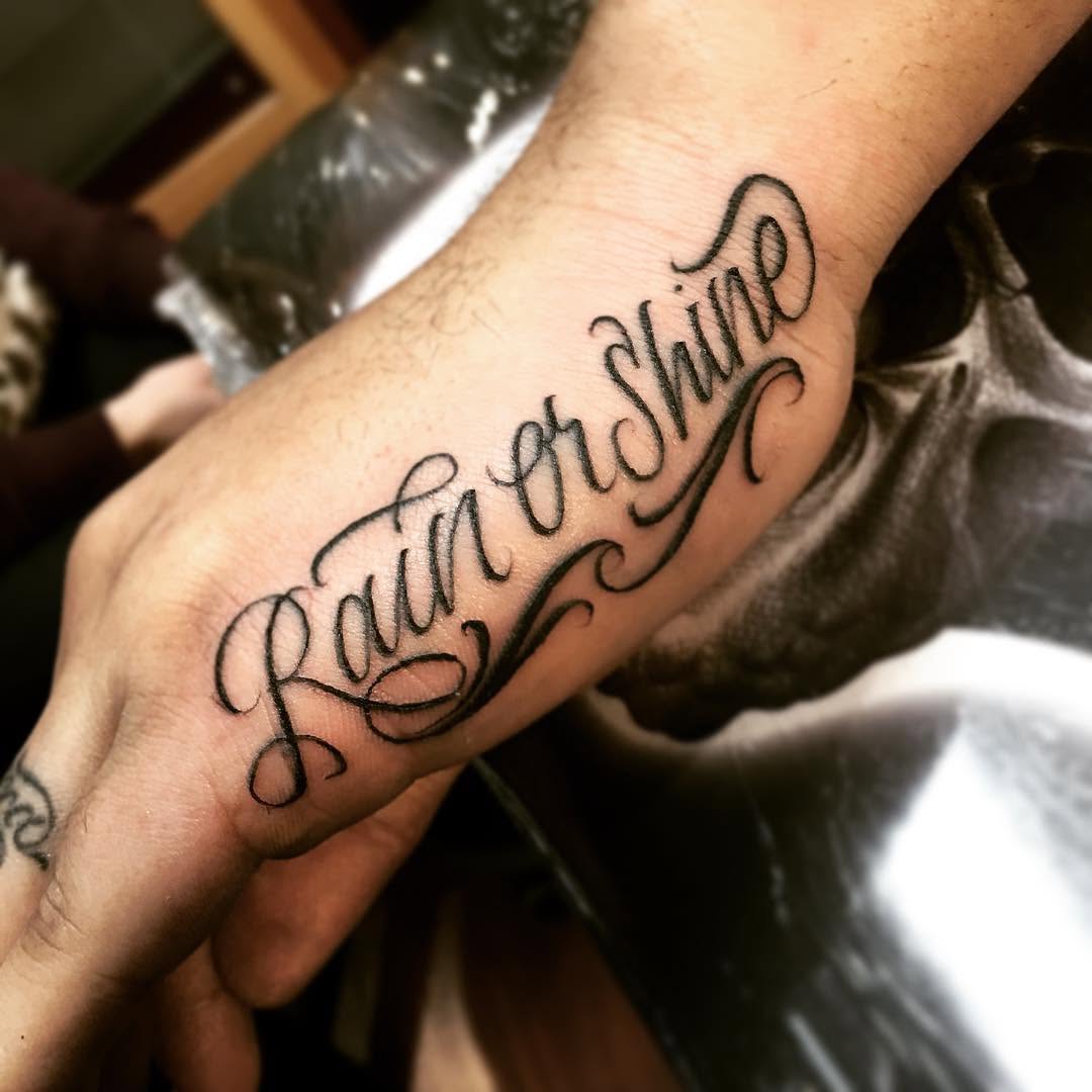 Lettering