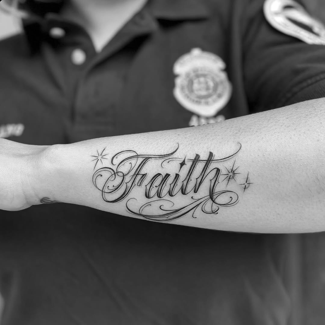 Lettering, 가족 이름, 가족 타투