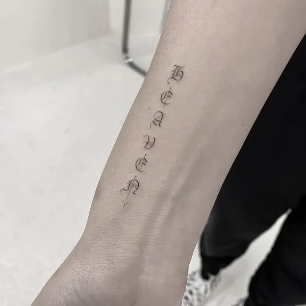 Lettering, 스크립트, 단어, 문장