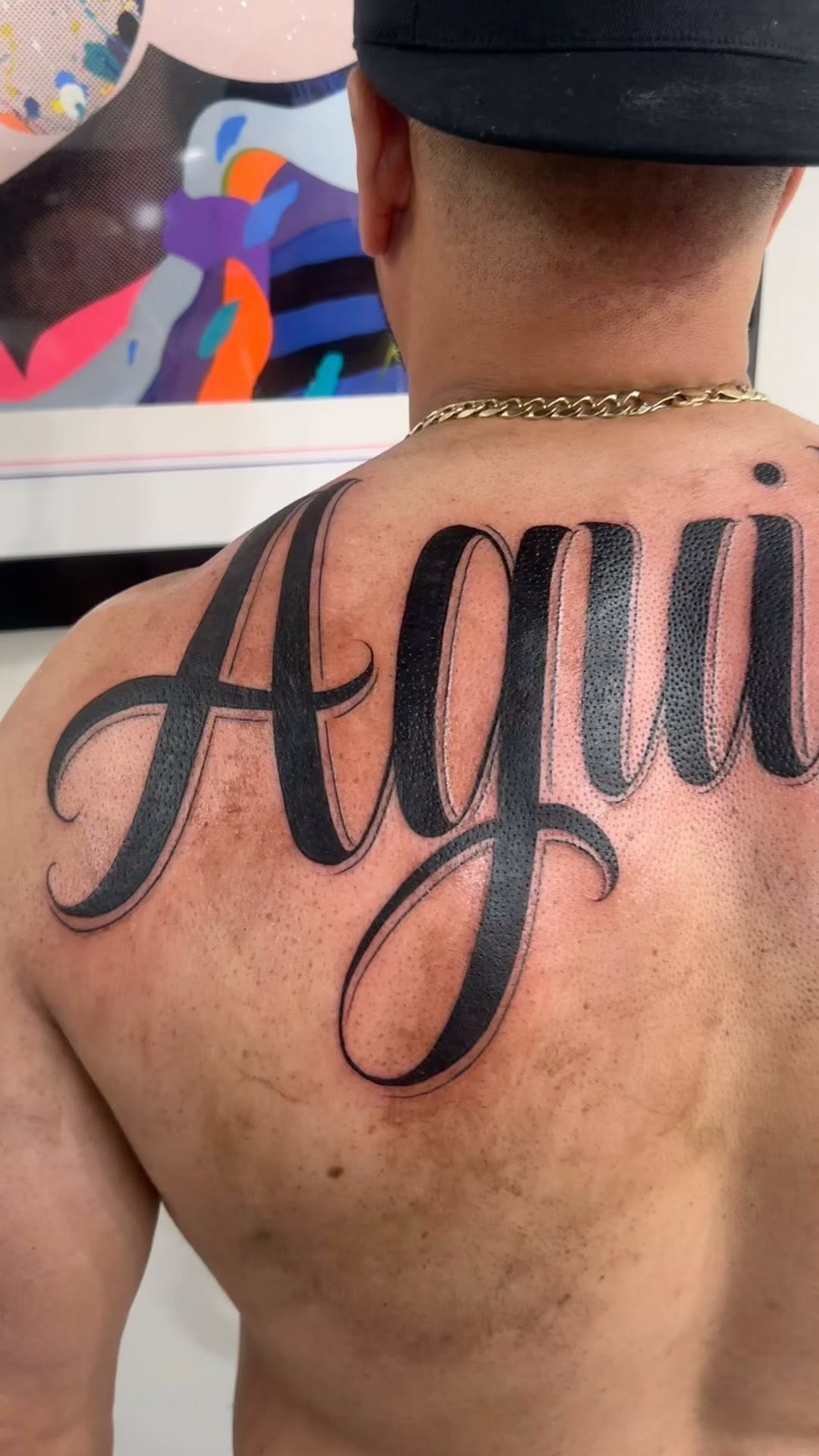 Lettering, 이름