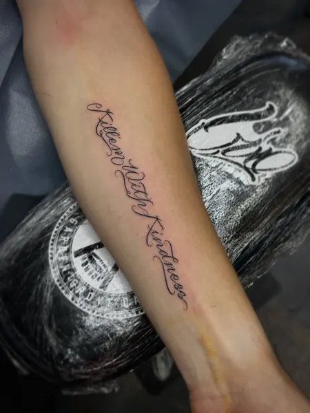 가사, Lettering, 문구, 스크립트, 추모 문구, 추모 타투, 한글 레터링, 올드 잉글리시, 지혜, 해태