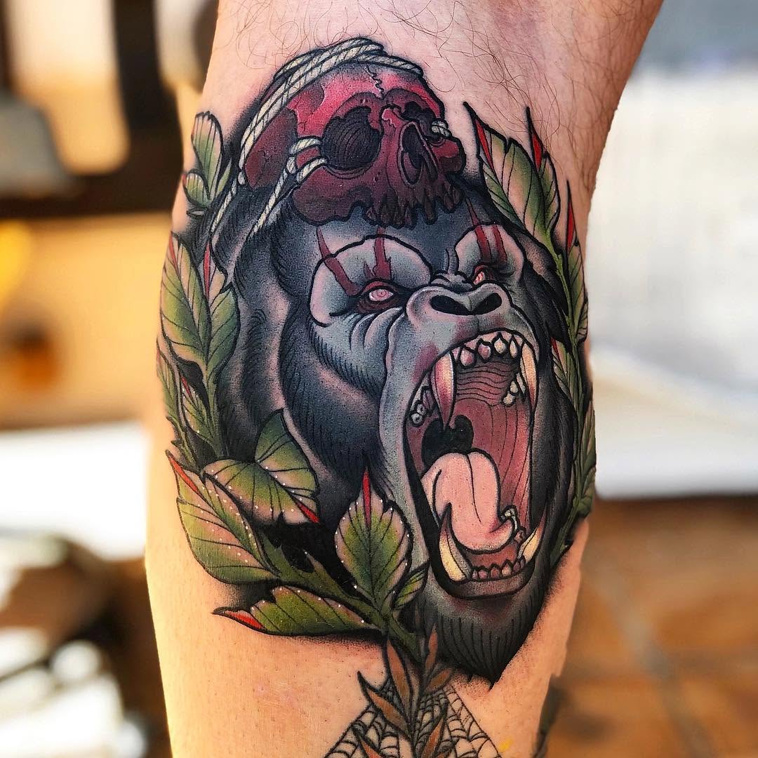 Tiger, Animal, 고릴라