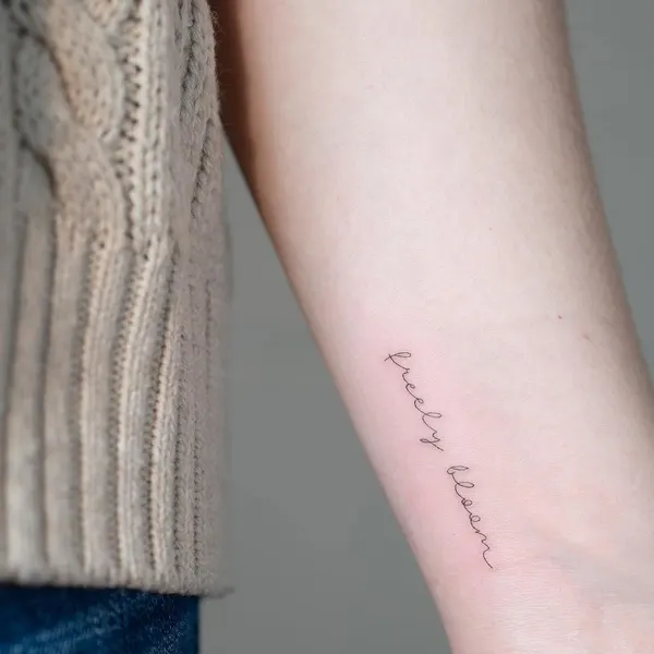 Lettering