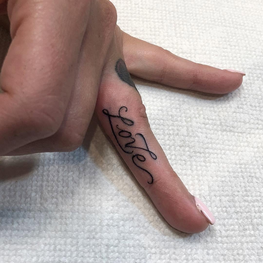 Lettering, 단어