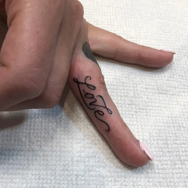 Lettering, 단어