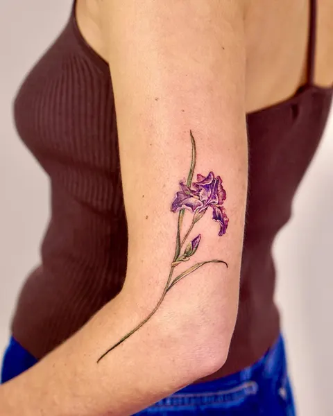 Flower, 난초, 아이리스, 라벤더
