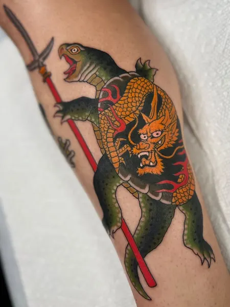 Dragon, 거북이