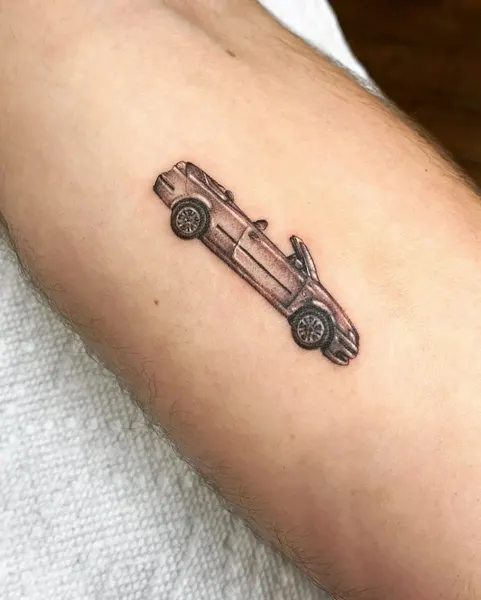 레트로, 자동차, Mini, 기차
