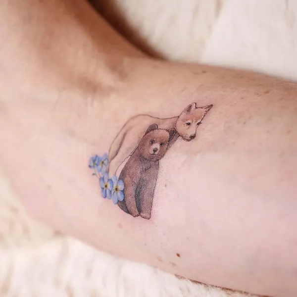 Mini, 다람쥐, 여우