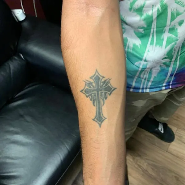 Game Face Tattoo