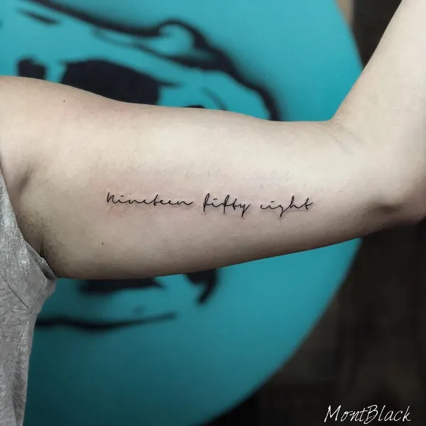 Lettering, 추억
