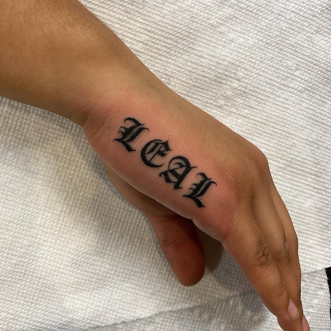 Lettering