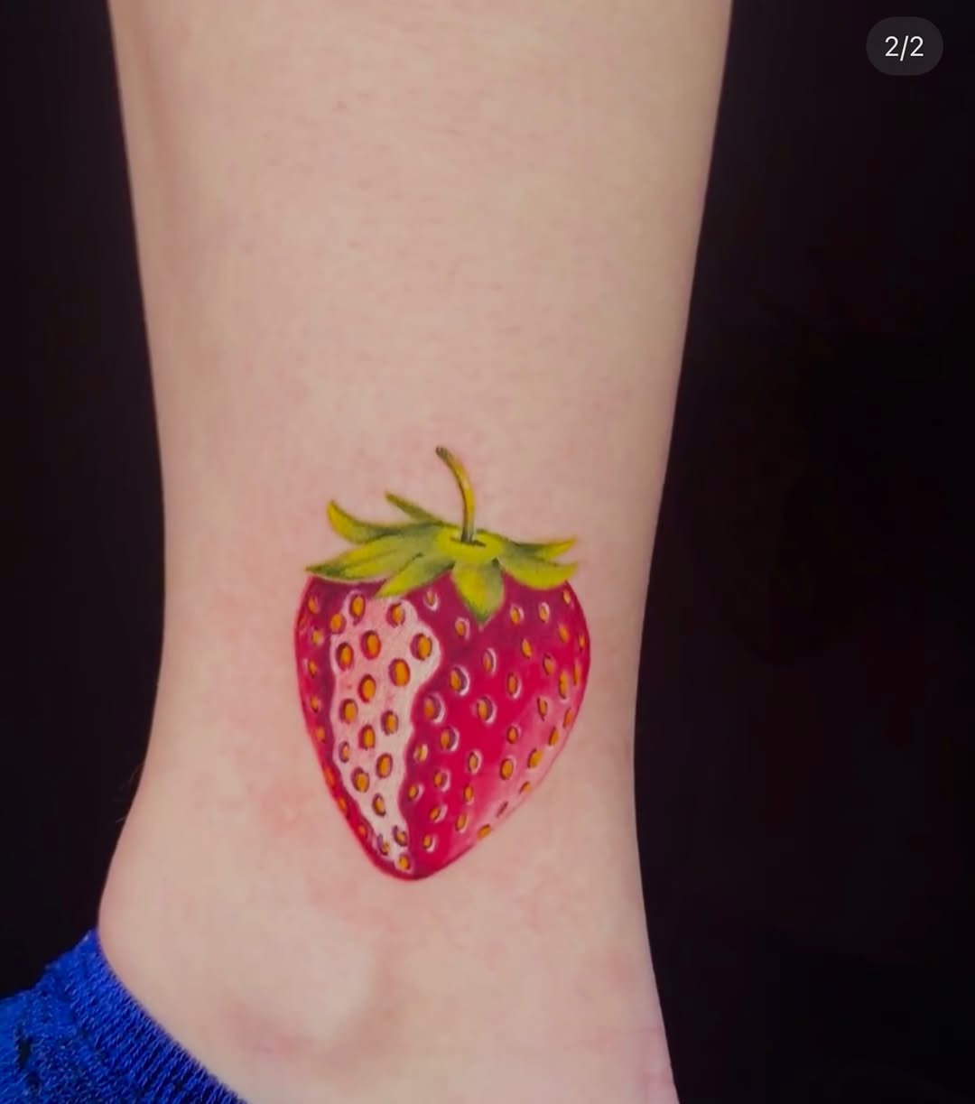 Flower, 사과, 과일, 딸기, 레몬, 포도, 무당벌레