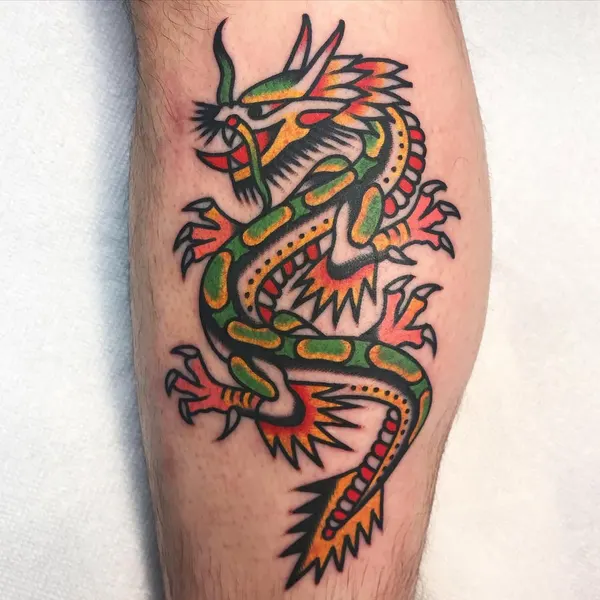 Dragon, 도마뱀