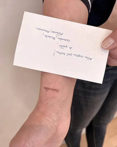 Lettering, 스크립트