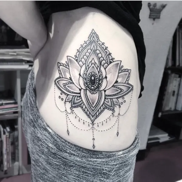 Flower, 연꽃, 한국 연꽃, 연꽃 만다라, 만다라, 연꽃 문양