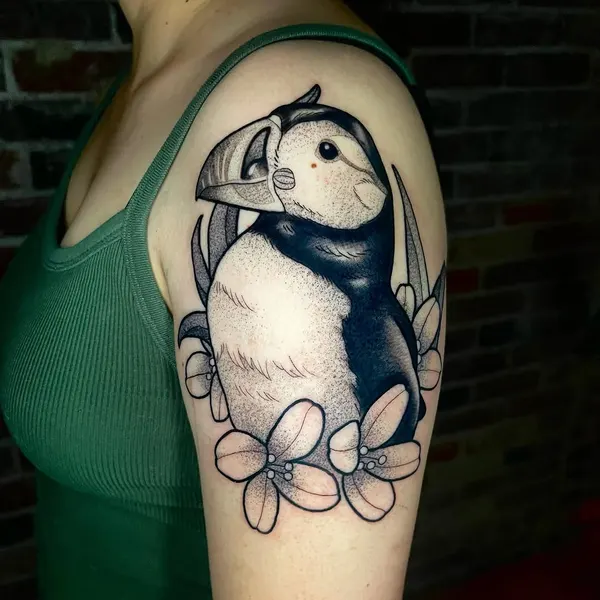 Flower, Animal, Nature, 펭귄