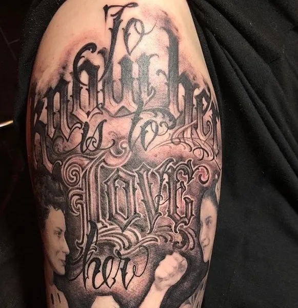 Lettering, 고딕 레터링, 올드 잉글리시, 커버업