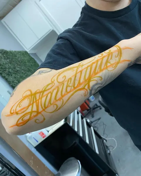 Lettering, 고딕 레터링