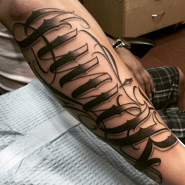 Lettering
