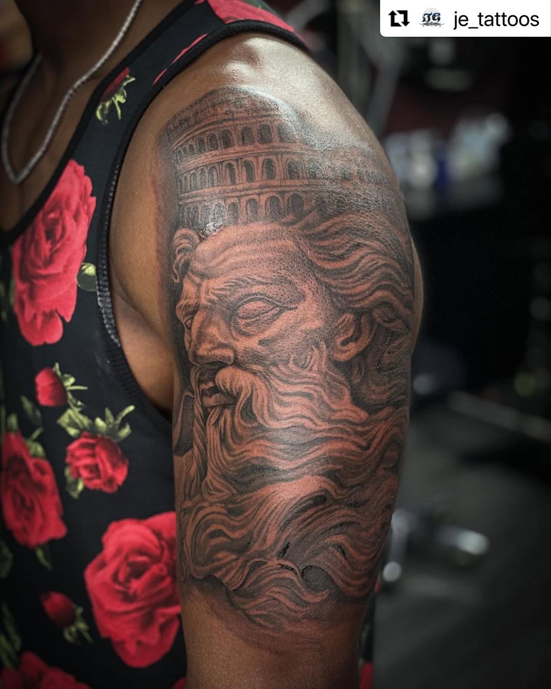 Game Face Tattoo