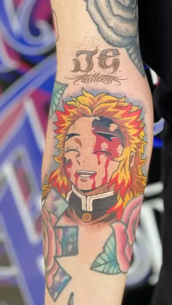 Game Face Tattoo