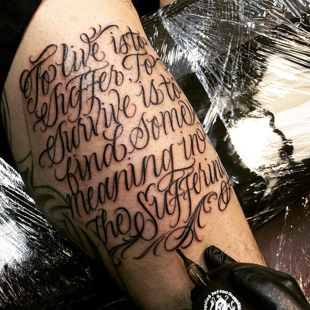 Lettering