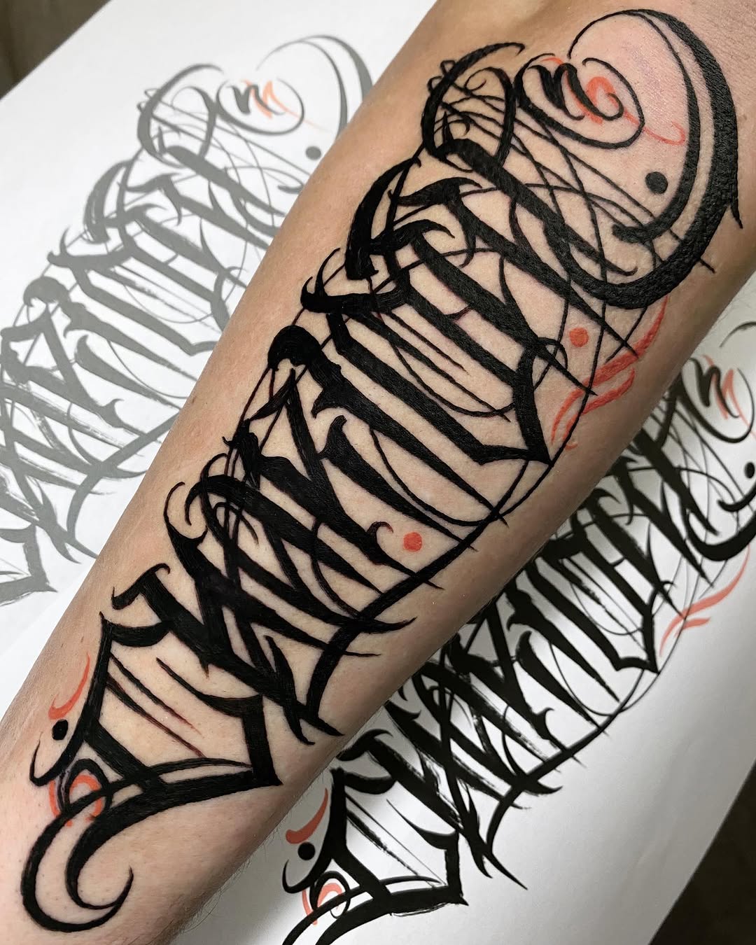 Lettering, 서예, 아랍어 레터링, 그래피티