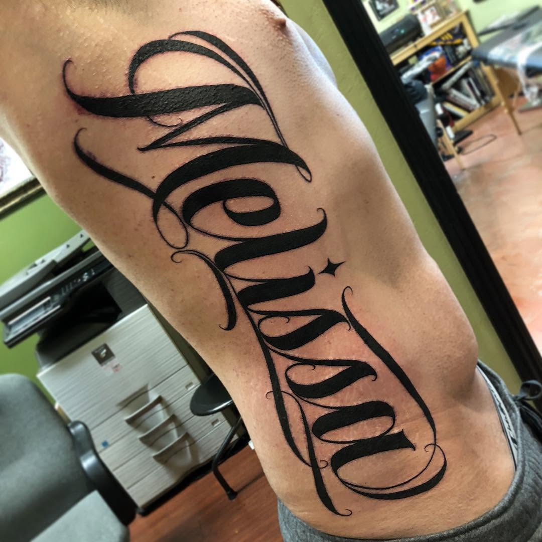 Lettering, 가족 이름