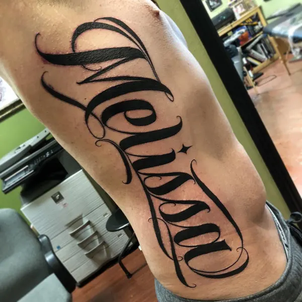 Lettering, 가족 이름