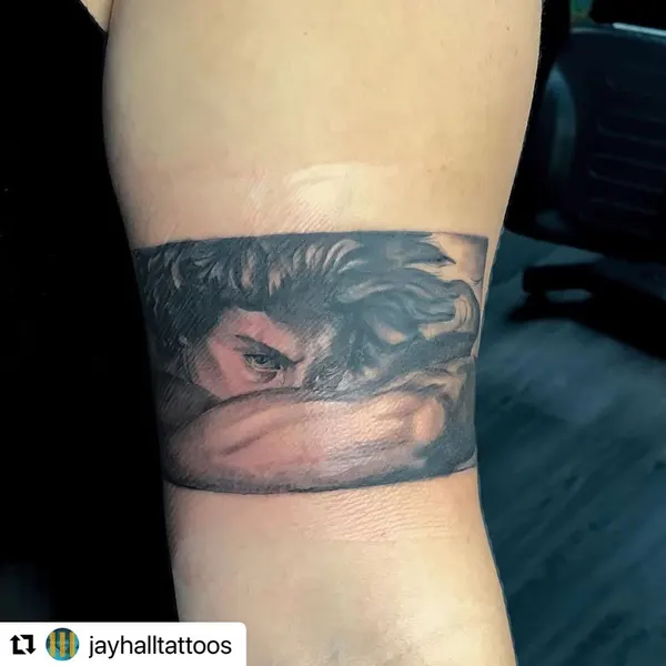 Game Face Tattoo