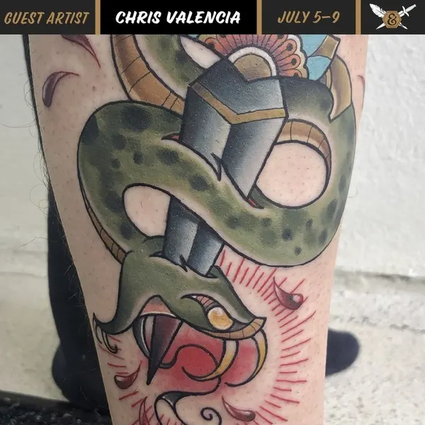 Ink and Dagger Tattoo
