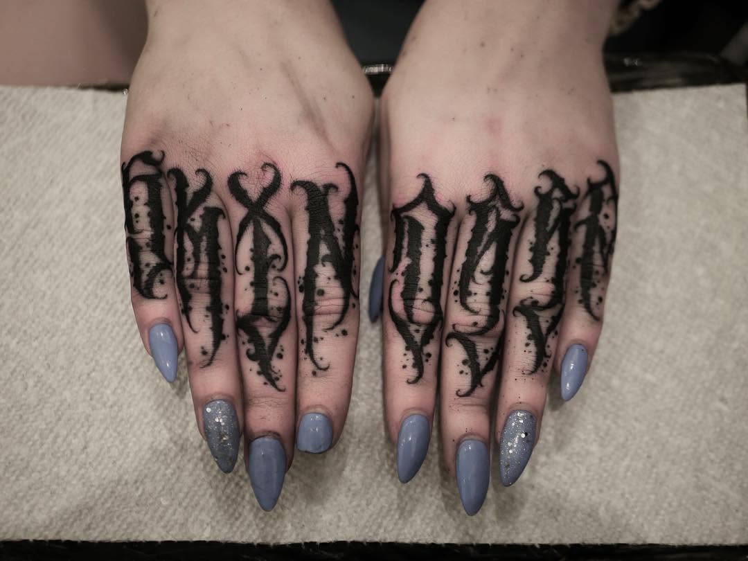 Lettering