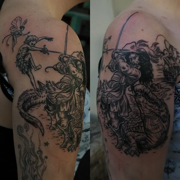 Ink and Dagger Tattoo