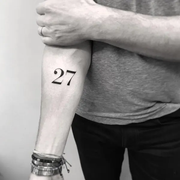 Lettering, 숫자, 생년월일, 로마 숫자