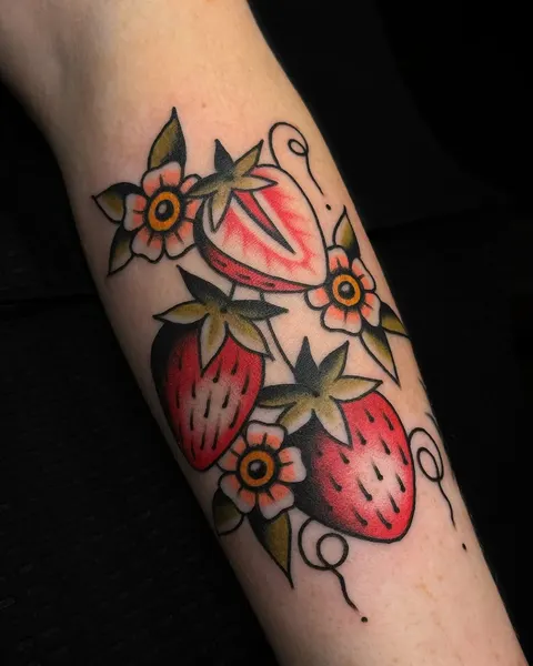 Flower, 딸기