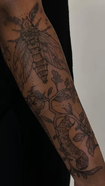 Flower, Animal, Nature