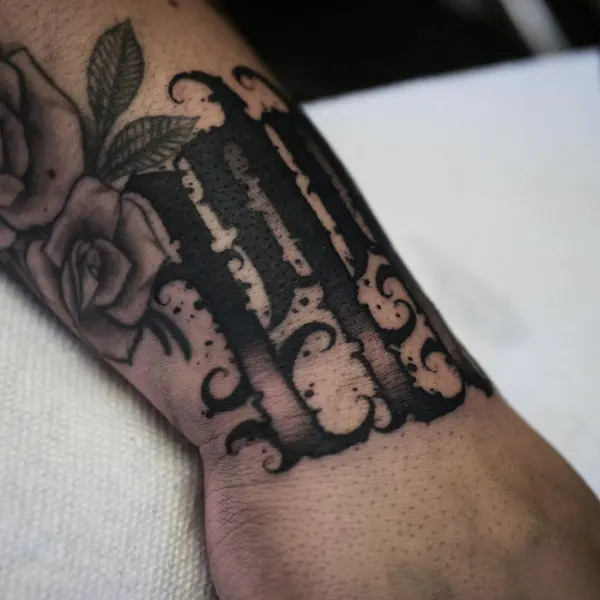 Lettering, 하프슬리브