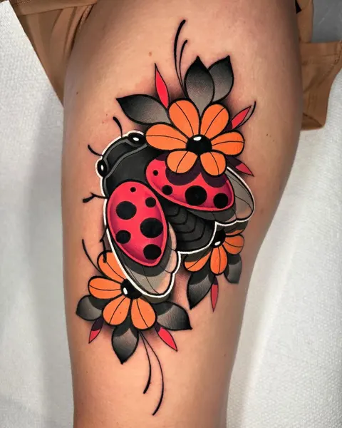 Animal, Mini, 무당벌레, Flower